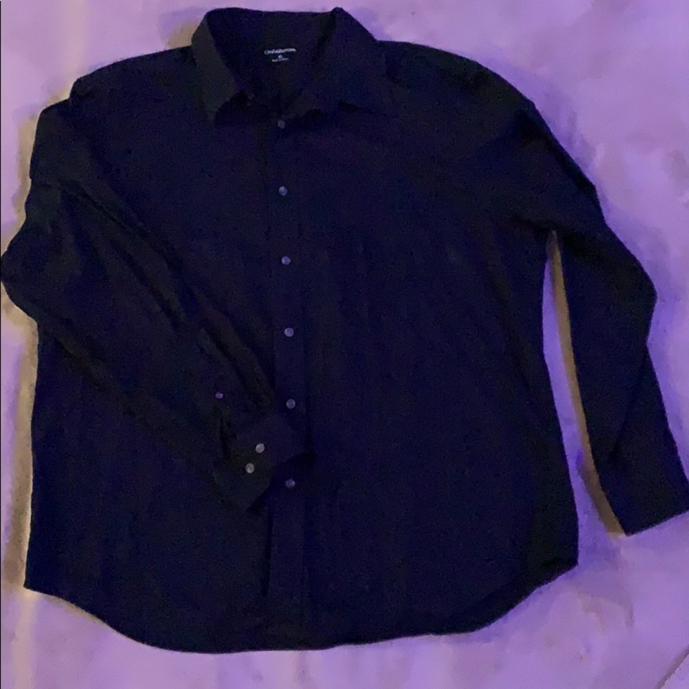 Black dress shirt
